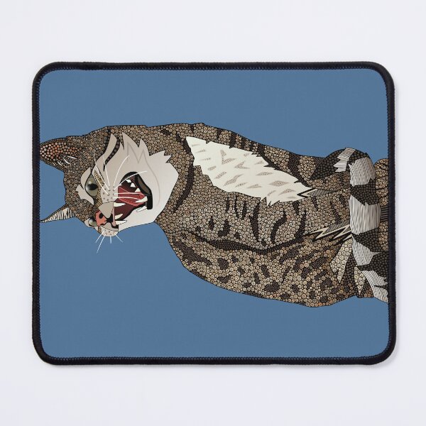 Item preview, Indian desert cat denim designed and sold by scrummy.