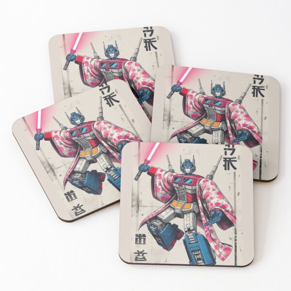 Item preview, “Shogun Spark: Prime.exe Ascends the Sakura Grid” designed and sold by Print Fiction.