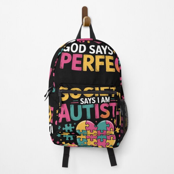 Item preview, Society Say I Am Autistic God Say I Am Perfect Autism designed and sold by sterabamineh.