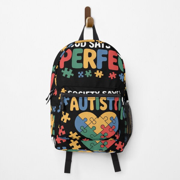 Item preview, Society Says I Am Autistic God Says I Am Perfect Autism designed and sold by sterabamineh.