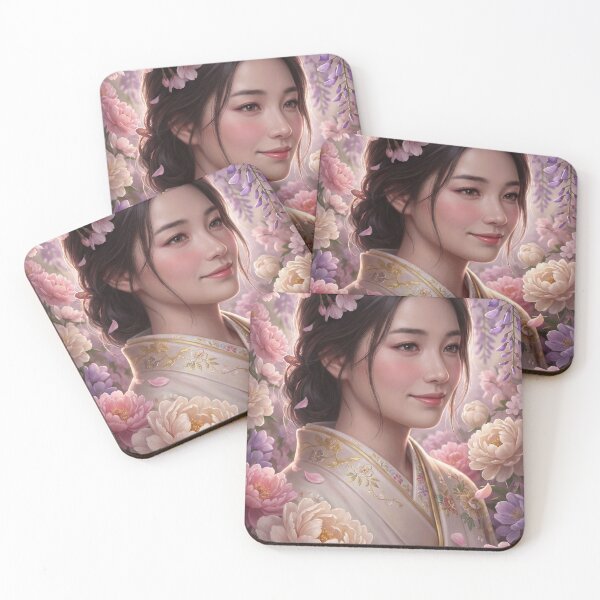 Item preview, Blossom Princess Portrait | Mori no Akari Series designed and sold by Mori-no-Akari.