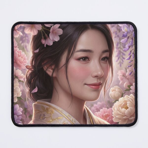 Item preview, Blossom Princess Portrait | Mori no Akari Series designed and sold by Mori-no-Akari.
