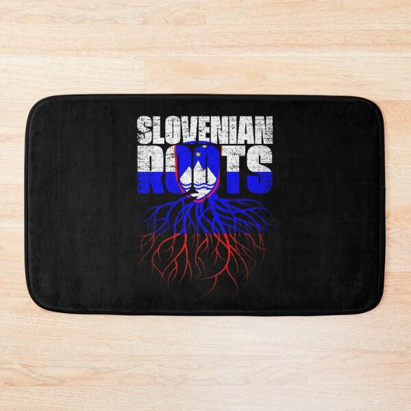Item preview, Slovenian Roots Slovenia Heritage Flag designed and sold by GabbyKash.
