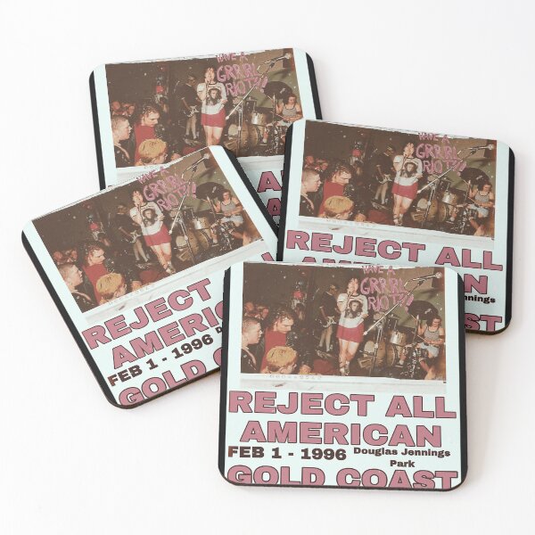 Item preview,  Bikini Kill Reject All American Gold Coast designed and sold by ECCreationx.