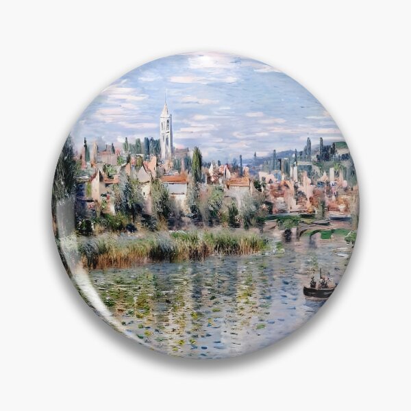 Item preview, Vétheuil in Summer - Tranquil Reflections  designed and sold by artdesignsnow.