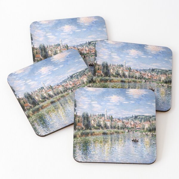 Item preview, Vétheuil in Summer - Tranquil Reflections  designed and sold by artdesignsnow.