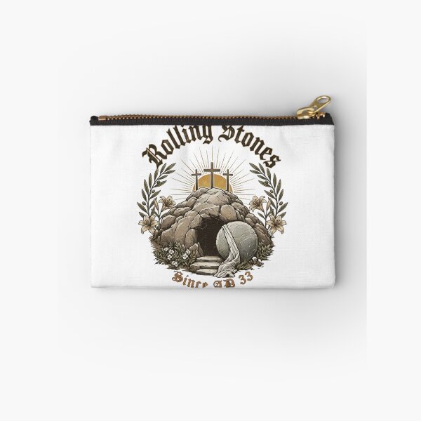 Item preview, Rolling Stones Since AD 33 - Retro Christian Resurrection Empty Tomb designed and sold by StillDow.