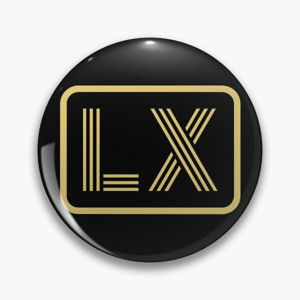 Item preview, LX Initials Gold Geometric Letters designed and sold by Jeallan Designs.