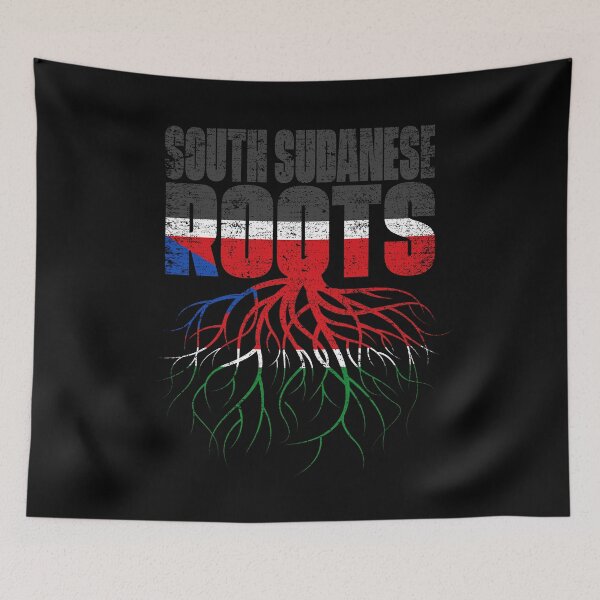 Item preview, South Sudanese Roots South Sudan Heritage Flag designed and sold by GabbyKash.