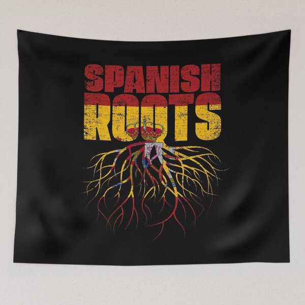 Item preview, Spanish Roots Spain Heritage Flag designed and sold by GabbyKash.