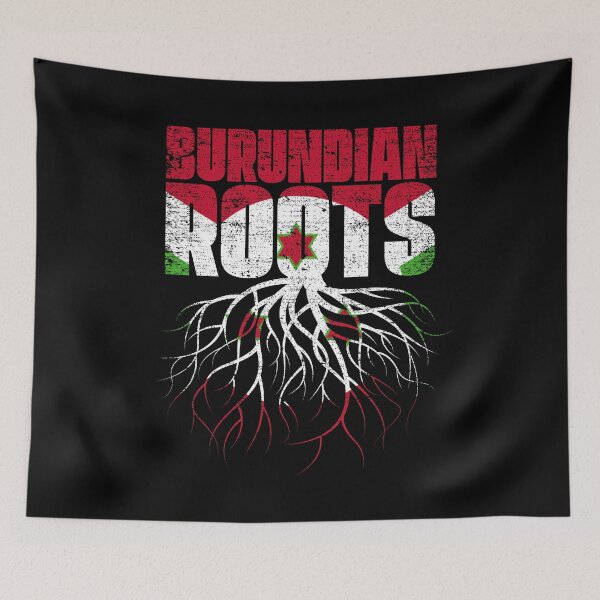 Item preview, Burundian Roots Burundi Heritage Flag designed and sold by GabbyKash.