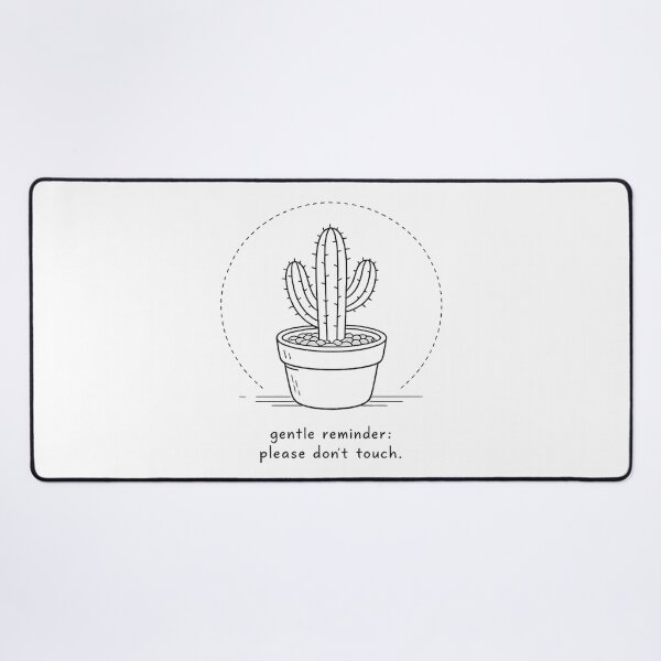 Item preview, Gentle Reminder Please Don’t Touch designed and sold by avinigav.