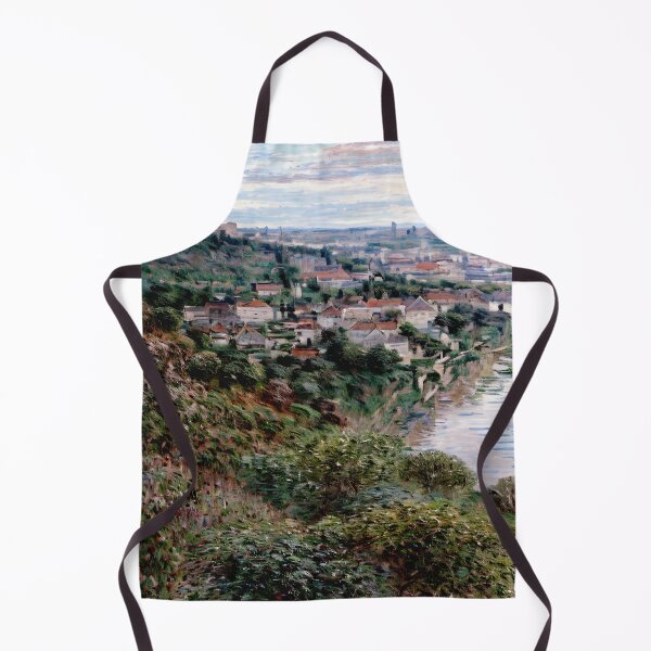 Item preview, View of Vétheuil - Tranquil Reflections along the Seine River  designed and sold by artdesignsnow.