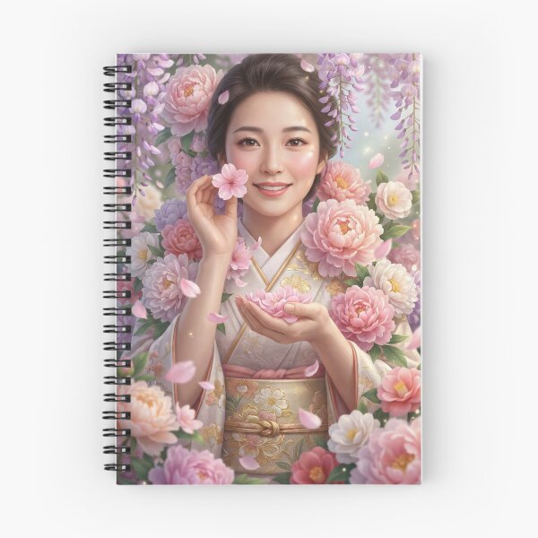 Item preview, Blossom Smile Princess Portrait | Mori no Akari Series designed and sold by Mori-no-Akari.