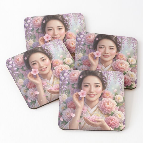 Item preview, Blossom Smile Princess Portrait | Mori no Akari Series designed and sold by Mori-no-Akari.