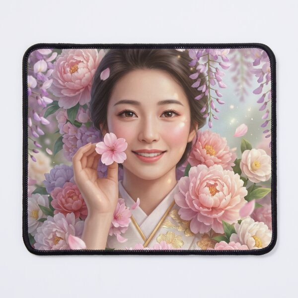 Item preview, Blossom Smile Princess Portrait | Mori no Akari Series designed and sold by Mori-no-Akari.