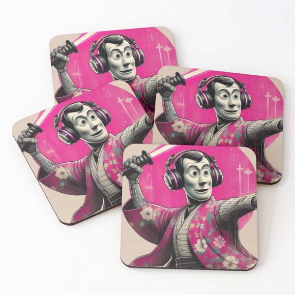 Item preview, “Toybox Ronin: The Kid Grew Up, The Saber Got Pinker” designed and sold by Print Fiction.
