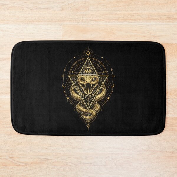 Item preview, Golden Serpent of Cosmic Insight designed and sold by SidTastic .