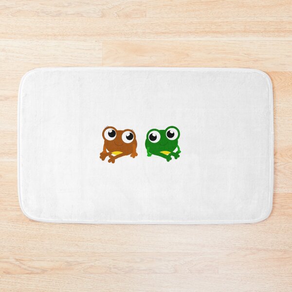 Item preview, Cute Smiling Frog Friends designed and sold by AshToons.