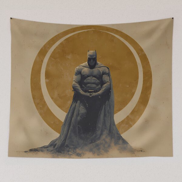 Item preview, Batman: Minimalist Eclipse Silhouette Art designed and sold by LoomisDreams.