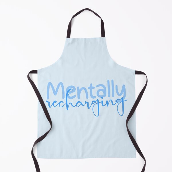 Item preview, Mentally recharging - Blue designed and sold by Tipsytaurodesigns .