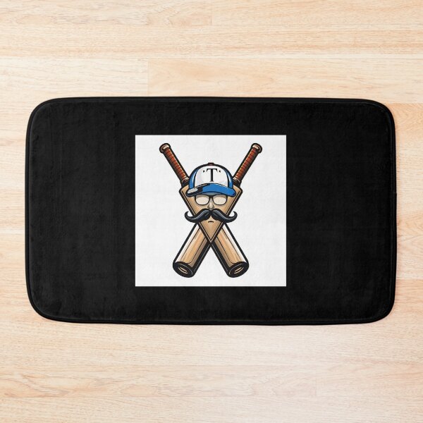 Item preview, Illustration With Crossed Bats designed and sold by Surya Puranik.