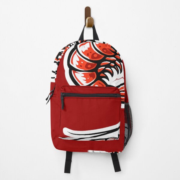 Item preview, Red Shrimp Illustration – Bold Seafood Sticker Design designed and sold by DrizzyV.