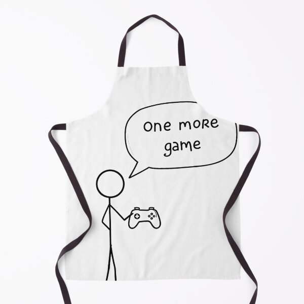 Item preview, One More Game – Funny Gamer Quote Minimalist Design designed and sold by Articooler.