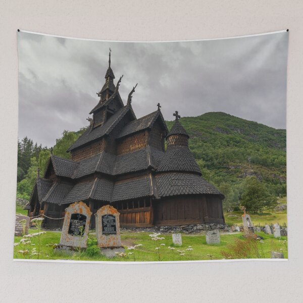 Item preview, The Borgund Stave Church II designed and sold by DiFigianoPhoto.