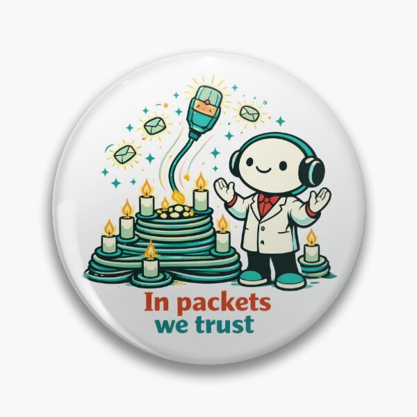 Item preview, In Packets We Trust designed and sold by ChaosInNumbers.