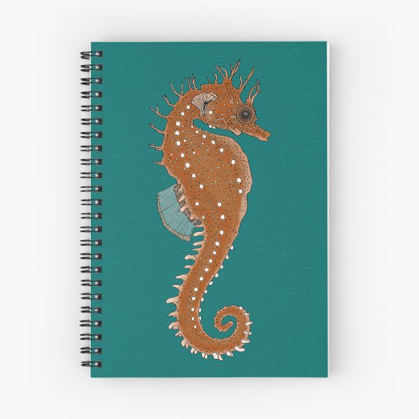 Item preview, seahorse viridian designed and sold by scrummy.