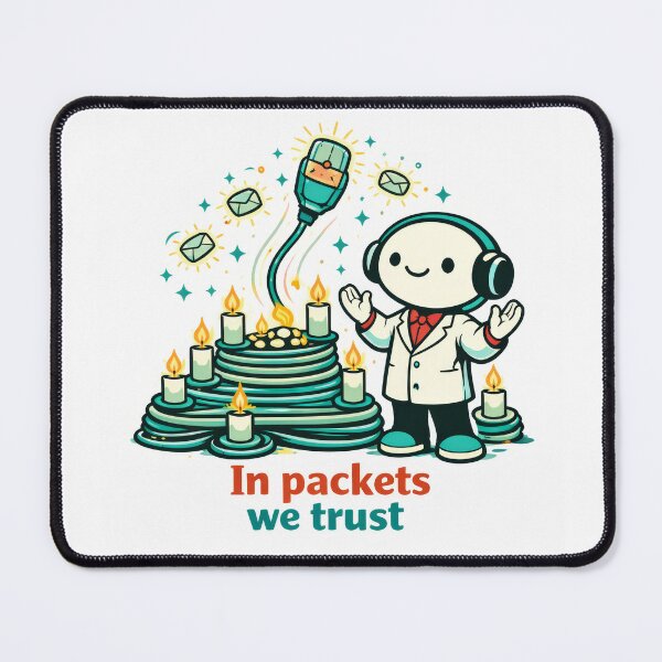Item preview, In Packets We Trust designed and sold by ChaosInNumbers.