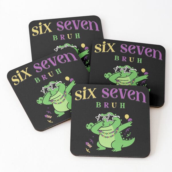 Item preview, Mardi Gras Six Seven Bruh Mardigator Funny Dabbing Alligator 6 7 Boys Kids designed and sold by UniTeeCo.
