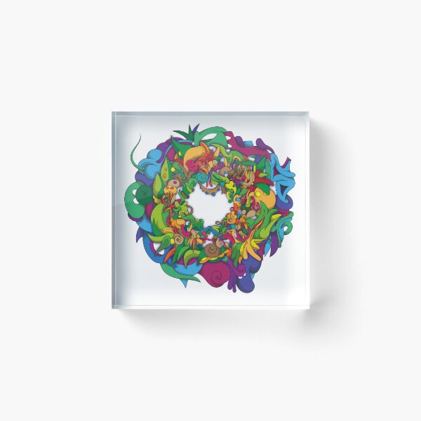 Item preview, Colorful Sketch #10 - Rings designed and sold by liquid-print.