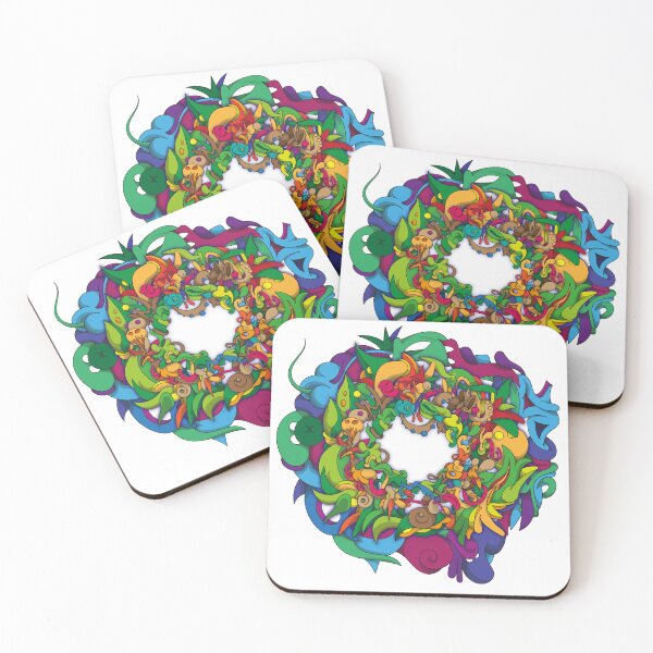 Item preview, Colorful Sketch #10 - Rings designed and sold by liquid-print.