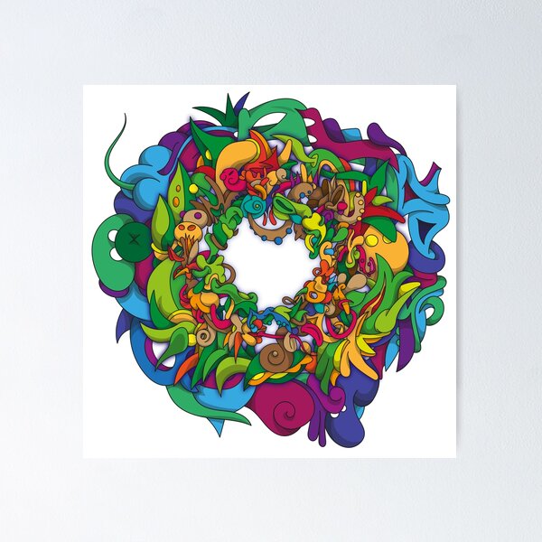 Item preview, Colorful Sketch #10 - Rings designed and sold by liquid-print.