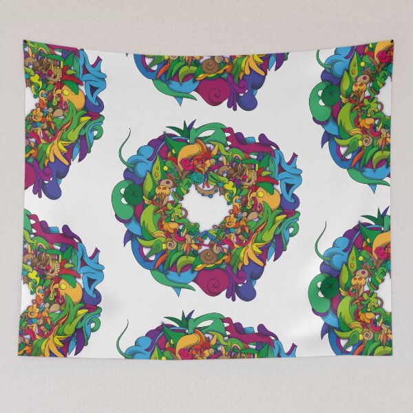 Item preview, Colorful Sketch #10 - Rings designed and sold by liquid-print.