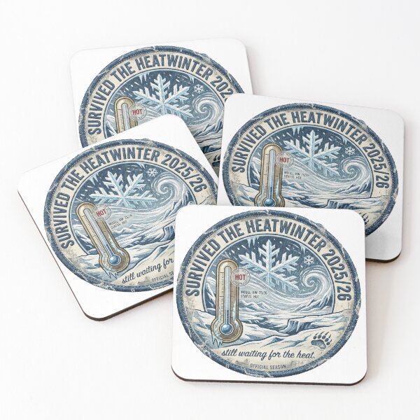 Item preview, Heatwinter 2025/26 - Official Survival Patch designed and sold by The Anti-Utopian.