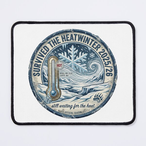 Item preview, Heatwinter 2025/26 - Official Survival Patch designed and sold by The Anti-Utopian.