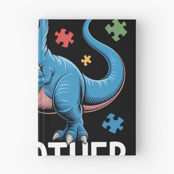 Item preview, Wear Blue For My Lil Brother Autism Awareness Dinosaur designed and sold by tiemacopaxer.