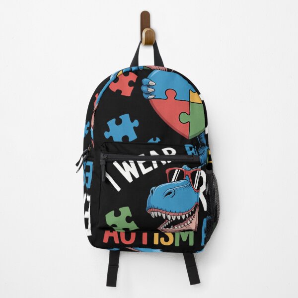 Item preview, Wear Blue For My Lil Brother Autism Awareness Dinosaur designed and sold by tiemacopaxer.