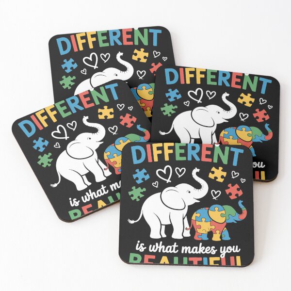 Item preview, What Makes You Different Autism Child Elephant Mom Awareness designed and sold by tiemacopaxer.