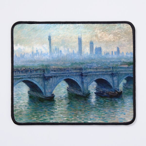 Item preview, Waterloo Bridge - Gray Weather designed and sold by artdesignsnow.