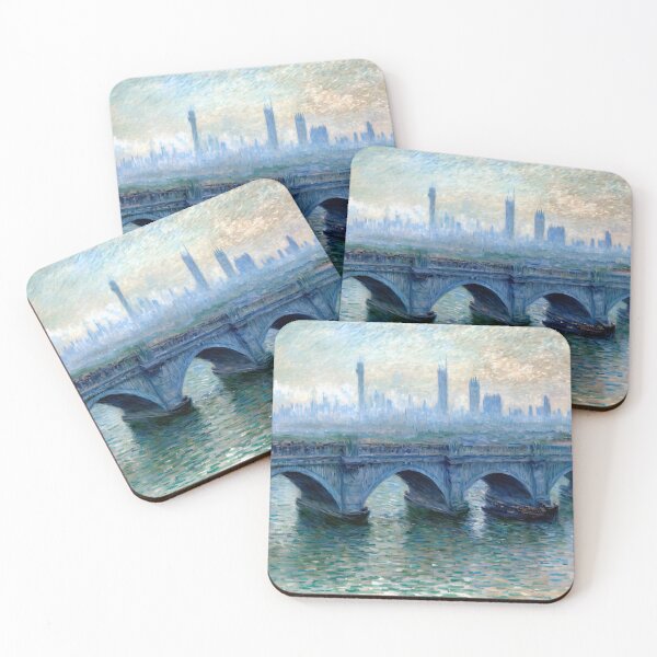 Item preview, Waterloo Bridge - Gray Weather designed and sold by artdesignsnow.