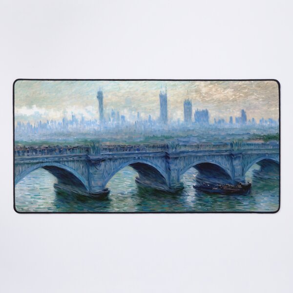 Item preview, Waterloo Bridge - Gray Weather designed and sold by artdesignsnow.