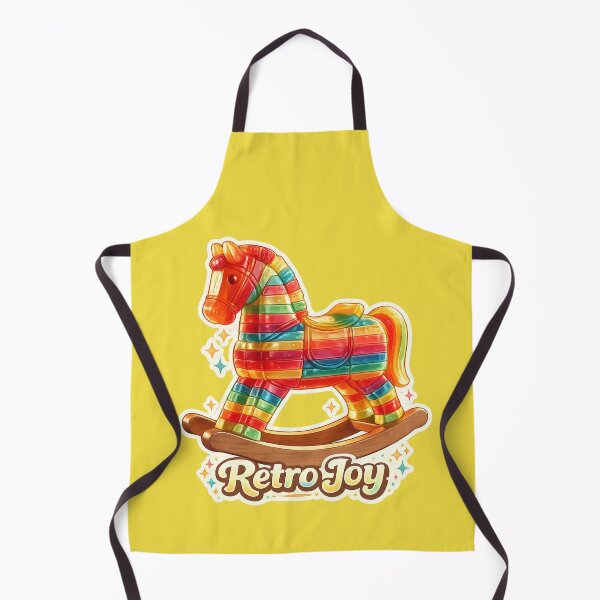 Item preview, Retro Joy – Colorful Rocking Horse Art designed and sold by Laugh & Rewind .