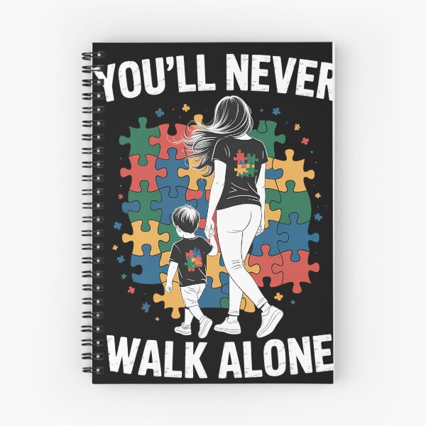 Item preview, You_ll Never Walk Alone Autism Mom designed and sold by tiemacopaxer.