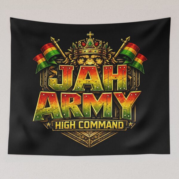 Item preview, Jah Army designed and sold by SavvyEarth.