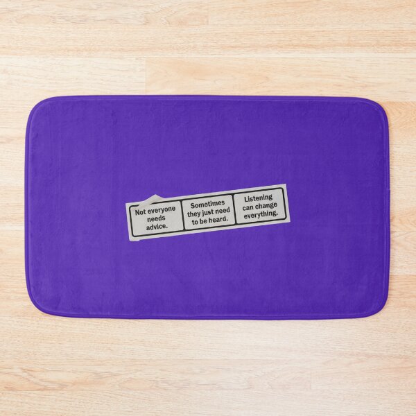 Item preview, Not Everyone Needs Advice Listening Can Change Everything Quote designed and sold by Scro-Ciob-Shop.