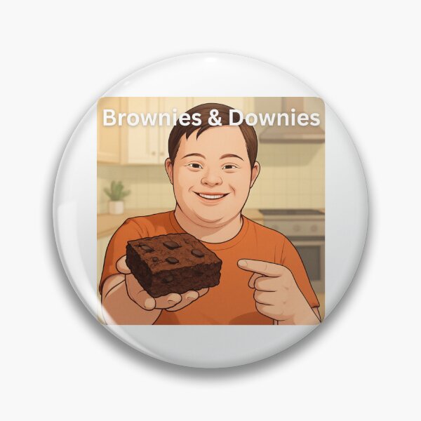 Item preview, Brownies and Downies - Inclusive Baking Design Fun & Sweet designed and sold by Pinfinest.